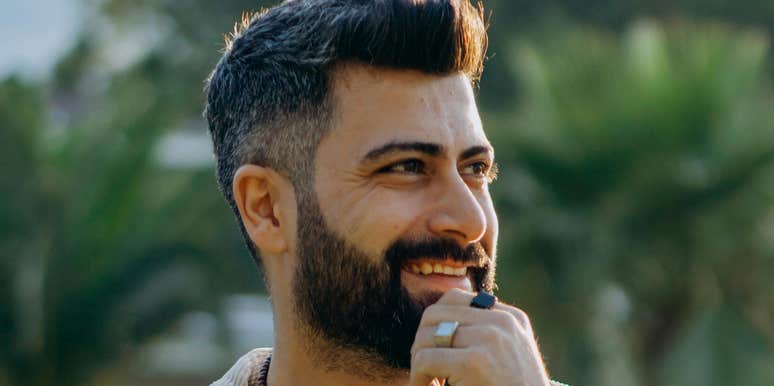 Man likes someone so much he is almost embarrassing.