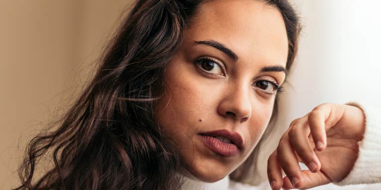 sad exhausted woman who does too much for others