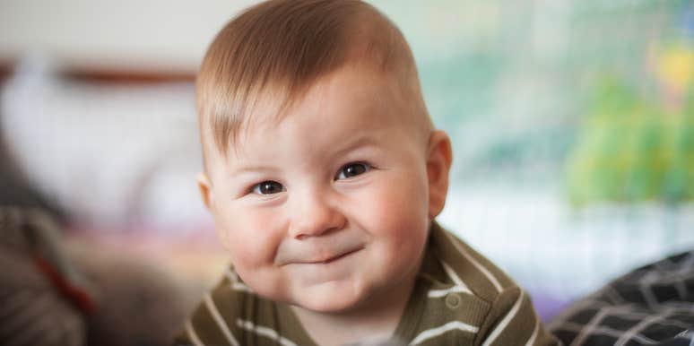 smiling baby