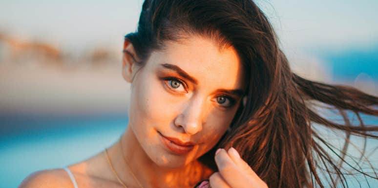 Woman has men fall at her feet.