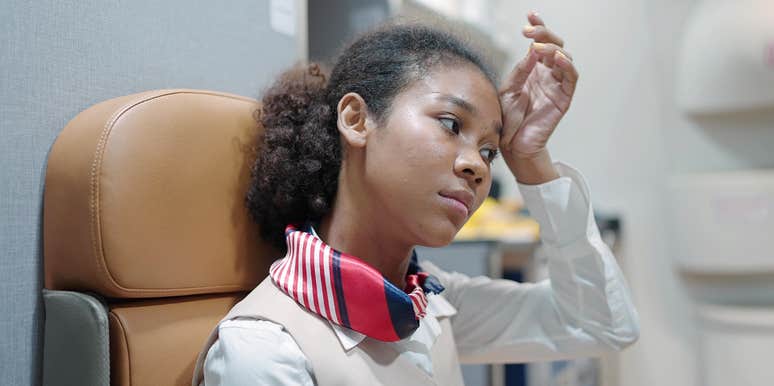 ceo says flight attendants sleeping airport floor part job