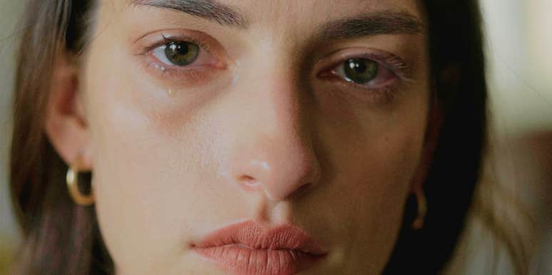 Woman is healing from depression.