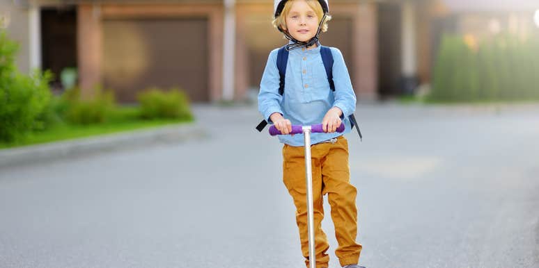 parents found neglectful letting son scooter home alone