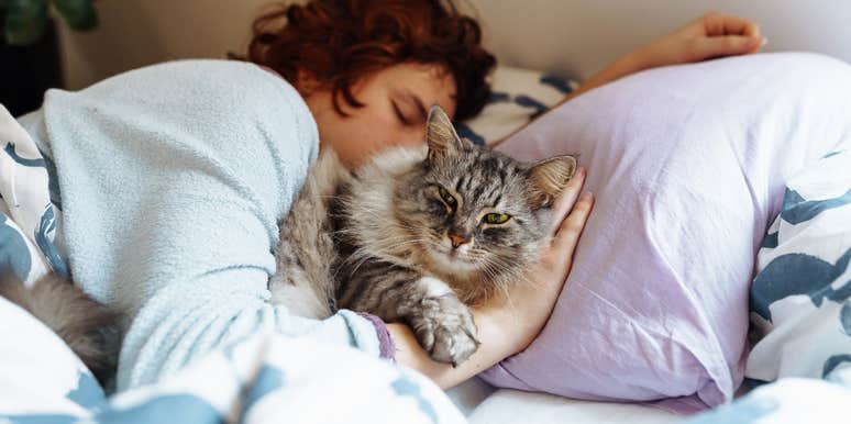 scientifically proven benefits letting cat sleep bed