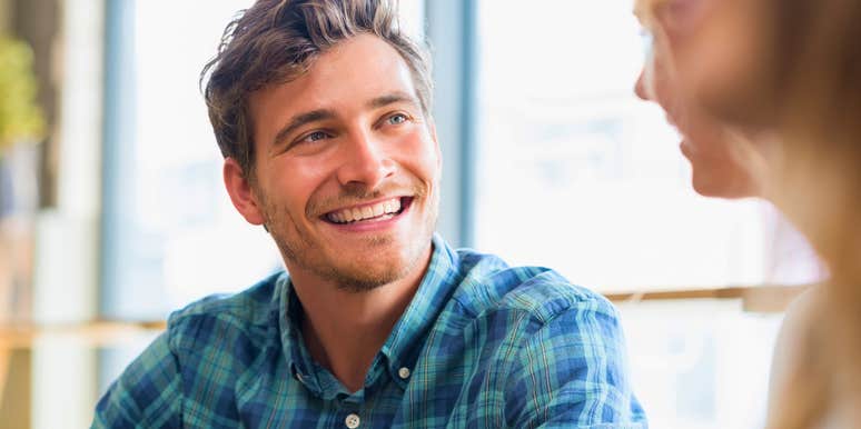 happy single man with standards going on a date