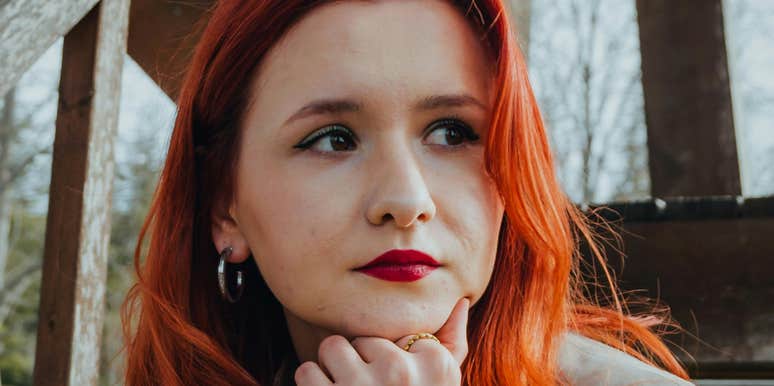 Woman chooses guys who are not on her level.