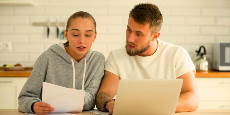 woman convinces fiance sign contract pay bills cheats