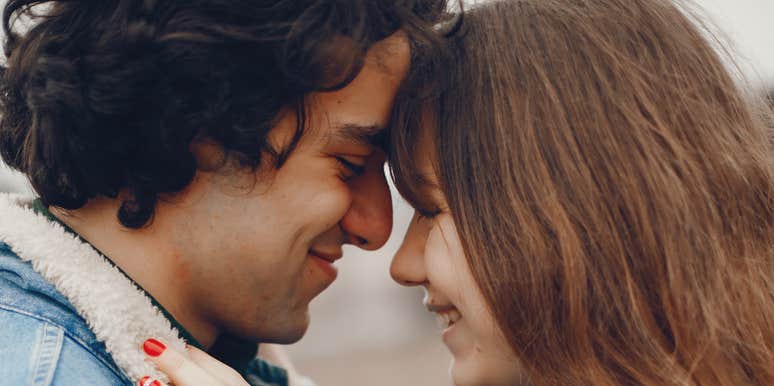 Couple has healthy relationship dynamic.