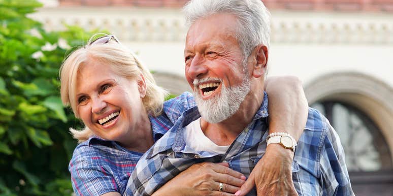 Couple knows the marriage secret.