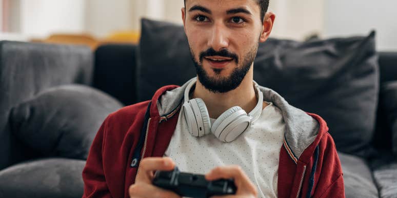 mom asks husband stop playing video games says self-care