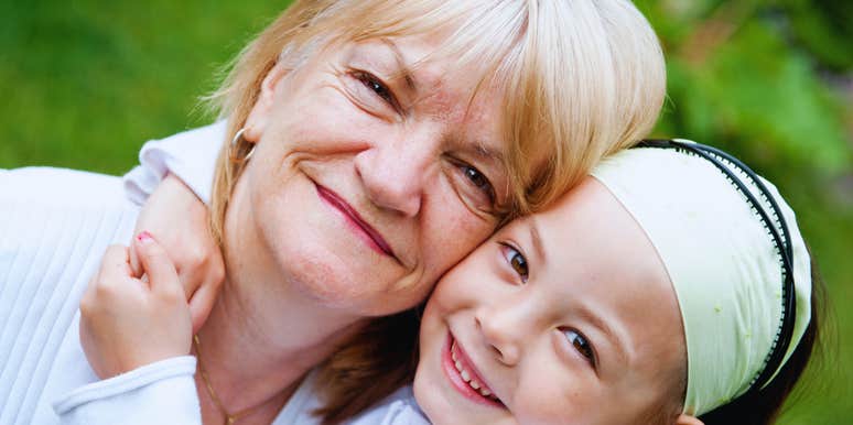 Grandmother has to raise grandchild.