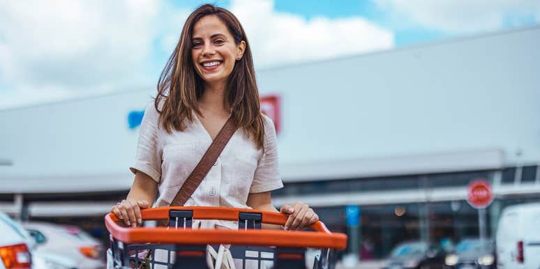 study says tell good person whether put shopping cart away