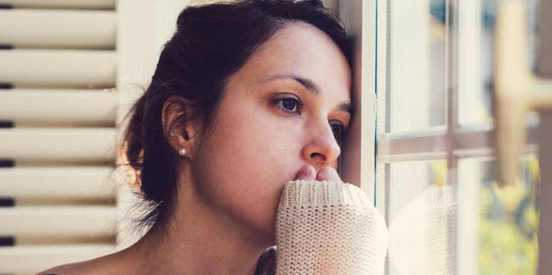 Woman faces unexpected signs of depression.