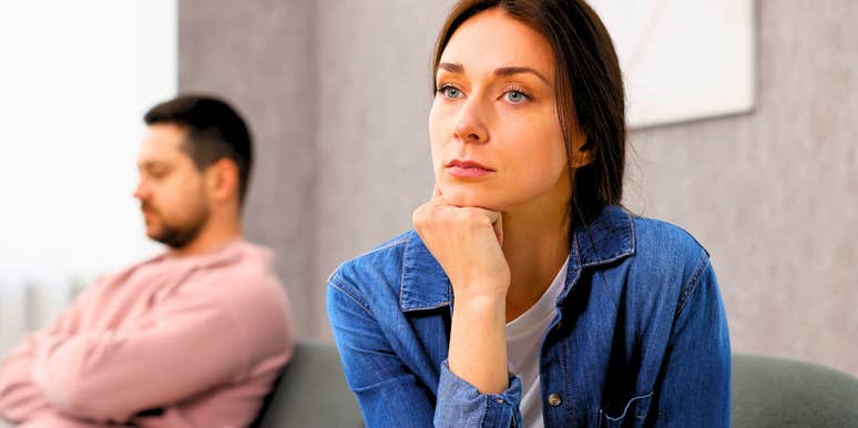 woman who is an eldest daughter pushing away a good relationship