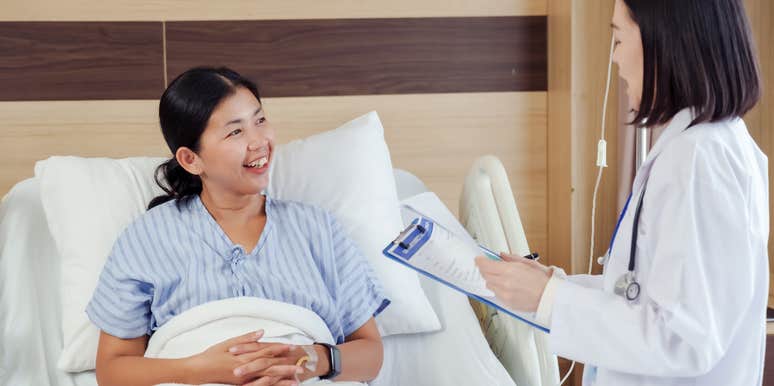 woman who traveled to Japan for full health check-up