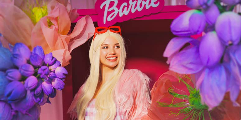 woman grateful barbie dream fest others comparing fyre fest