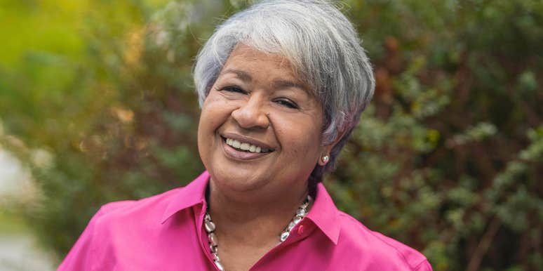 Woman credits her happiness to this.