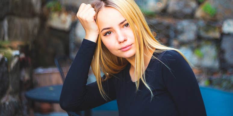 authentic woman feeling annoyed by fake people