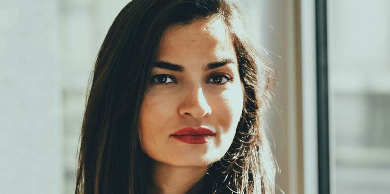 Woman displays narcissistic tendencies.