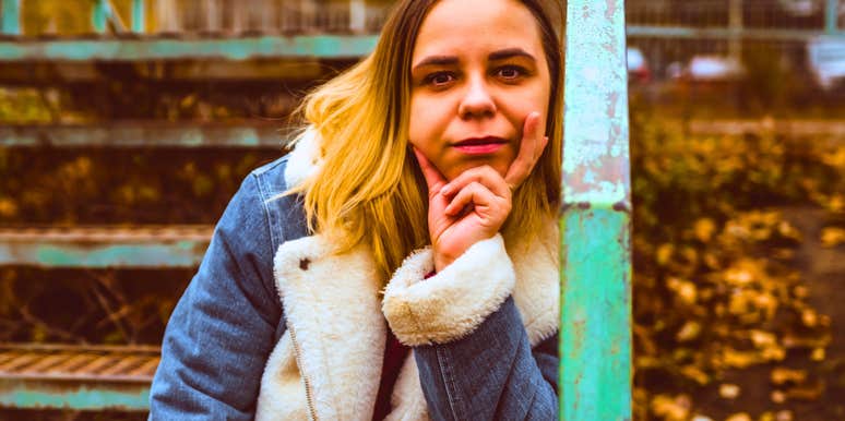 woman who felt like she had to hide who she was growing up