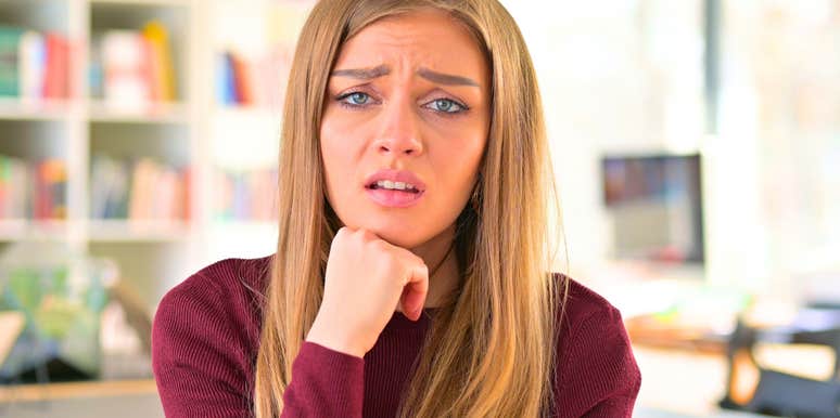 perfectly nice woman who tends to leave a bad impression