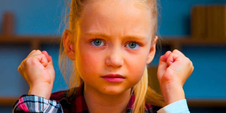 girl who has been raised in a house full of stress