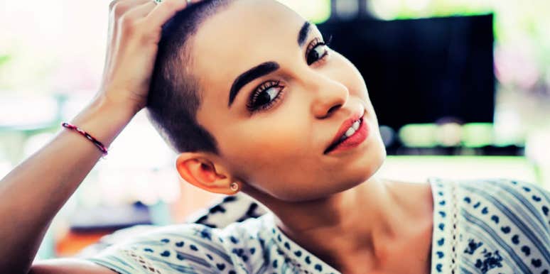 A portrait of a woman embracing a unique aesthetic, representing 'personality assessment' and the psychological tricks used to uncover subconscious traits.