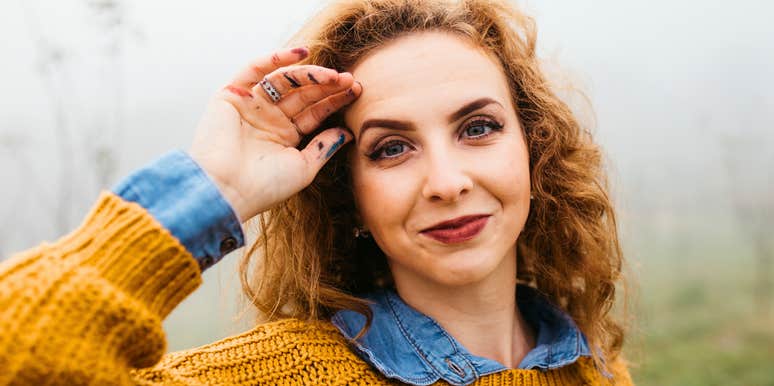 confident woman building a strong aura