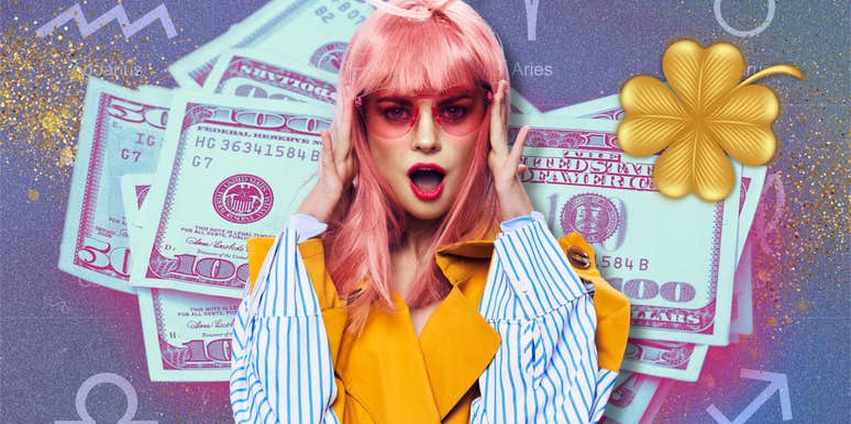 zodiac signs abundance luck April 25 2026