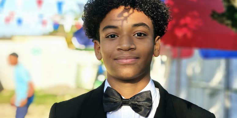 high schooler brings grandma prom