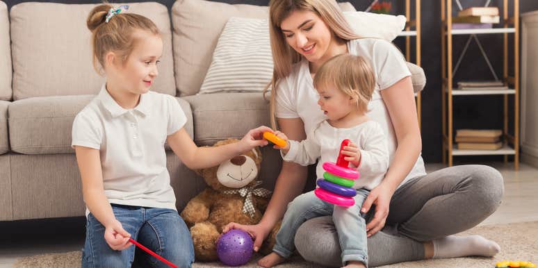 mom defends teaching kids don't have to share