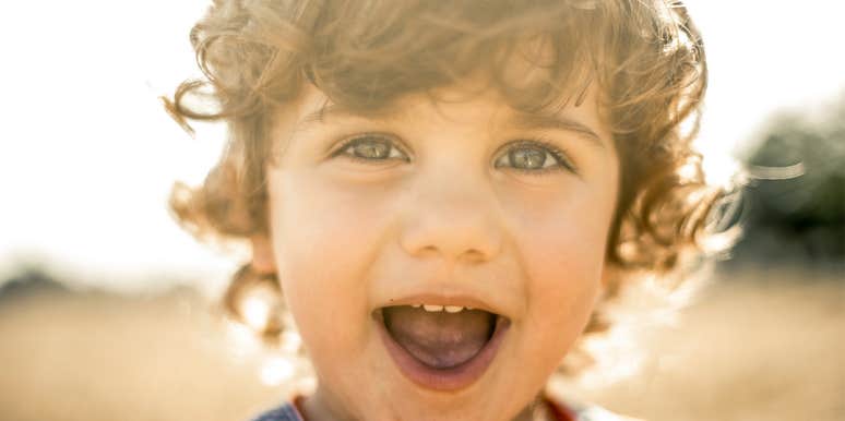 Kid feels safe to be themselves.