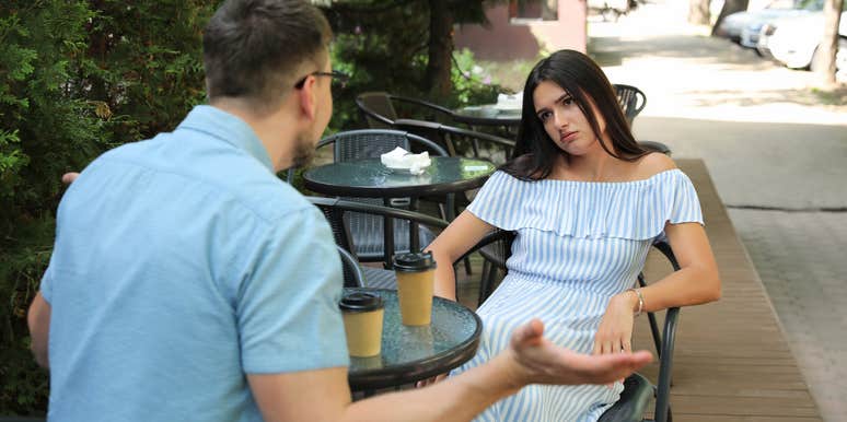 woman goes date looksmaxxer accuses catfishmaxxing