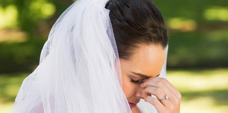 Bride is upset at boomer couple.
