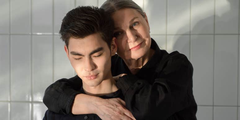 Mom refuses to work and son is worried.