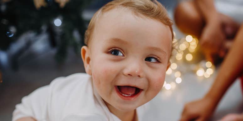 Baby is a genius.