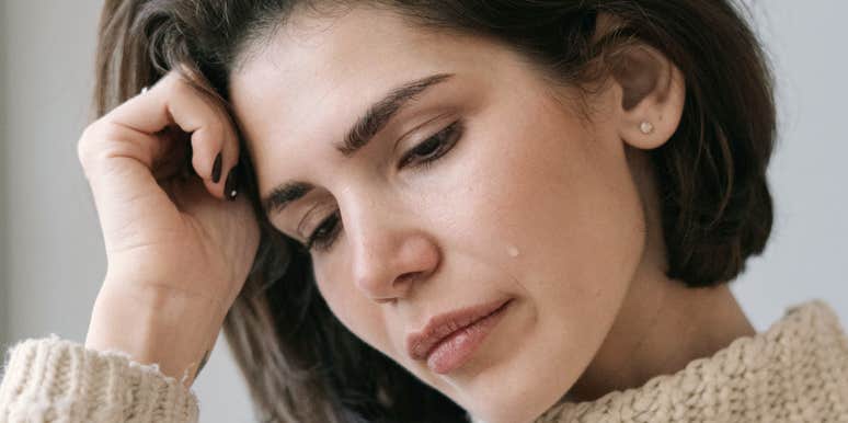 Woman really struggling but doesn't want anyone to know