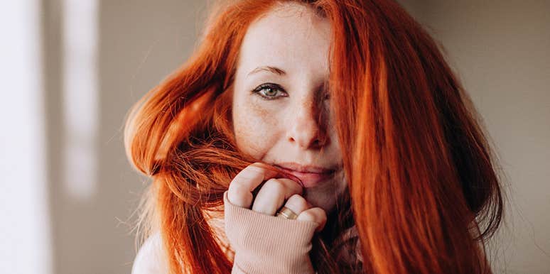 woman who has learned to value herself and stop accepting bad behavior