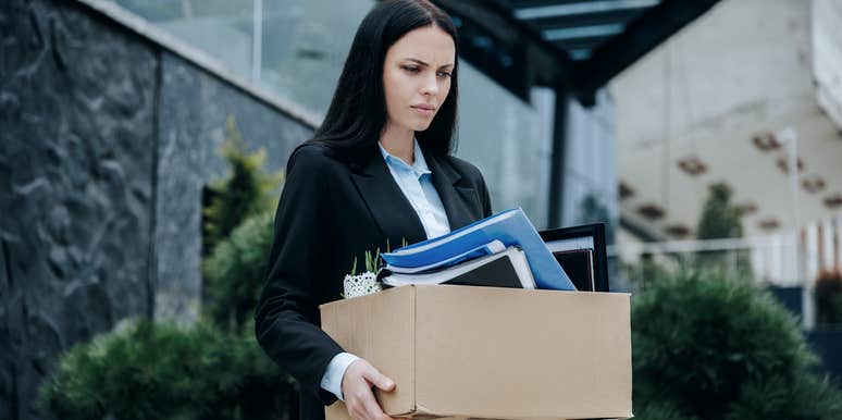 woman fired not liking job