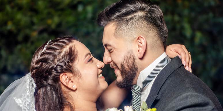 Husband loves being married.