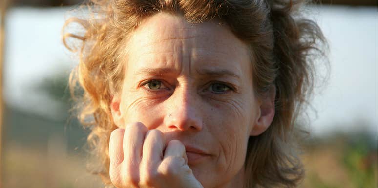 Woman is unwell and rarely wants to hear phrases.