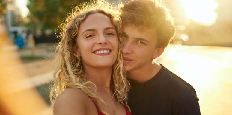 Young couple who know they're truly in love 