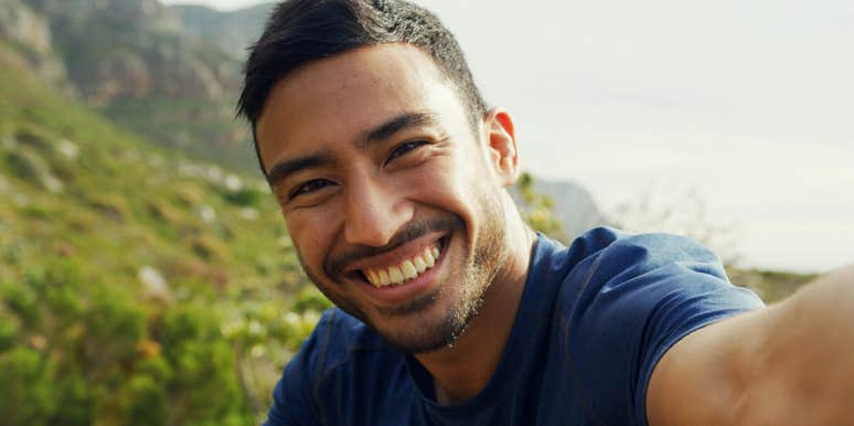 Adorable man loses charm.