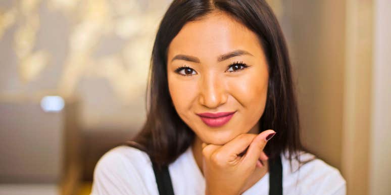 compassionate happy woman smiling