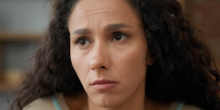 Woman is shamed for emotions.