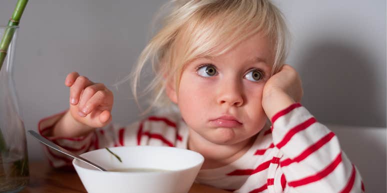 food habits kids had finish everything plate