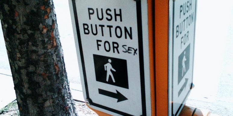 push button for sex sign push button for sex sign
