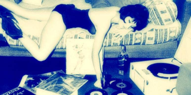 Sad Girl Lying Down Sad Girl Lying Down