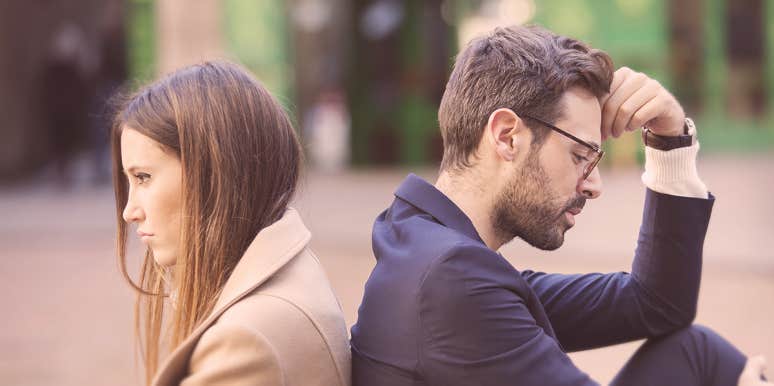 3 Betrayals That Destroy Relationships (That Aren't Infidelity) couple looking away from each other