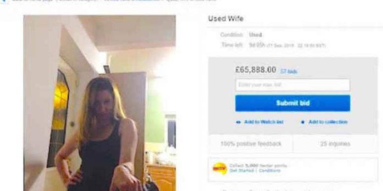 Man Tries To Sell His Wife On Ebay Gets Camel Offer